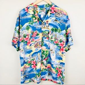 Vintage Hawaiian Shirt | Magnum PI | Florida